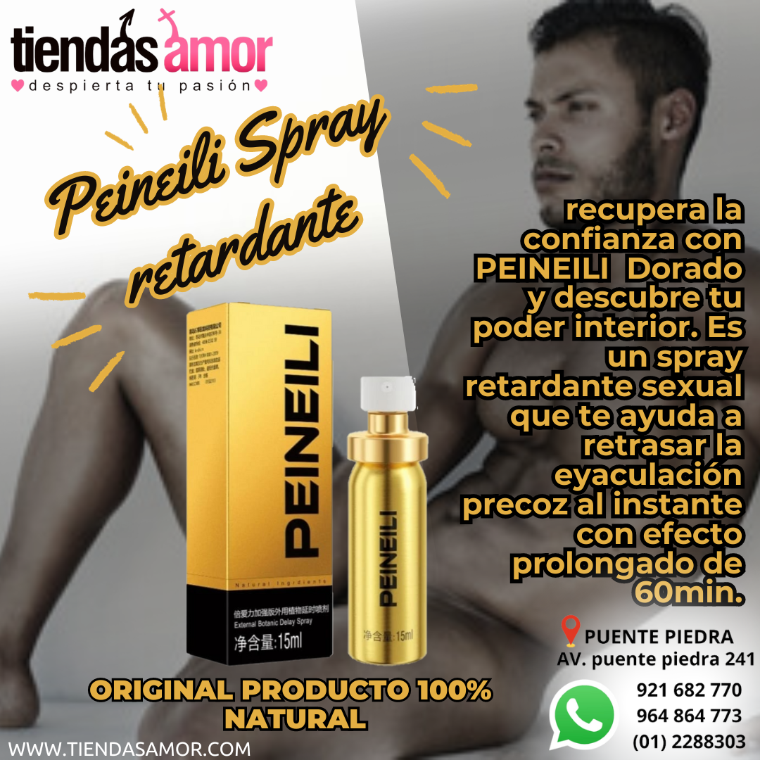 Peineili Dorado Retardante PEDIDOS WhatsApp 921 682 770- 969 889 888 -964 864 773